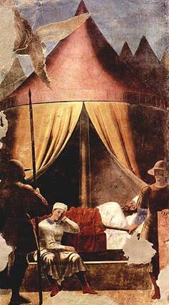 Il sogno di Costantino, di Piero della Francesca