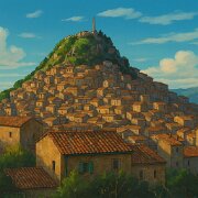 Quadro Castello Profilo Lentini